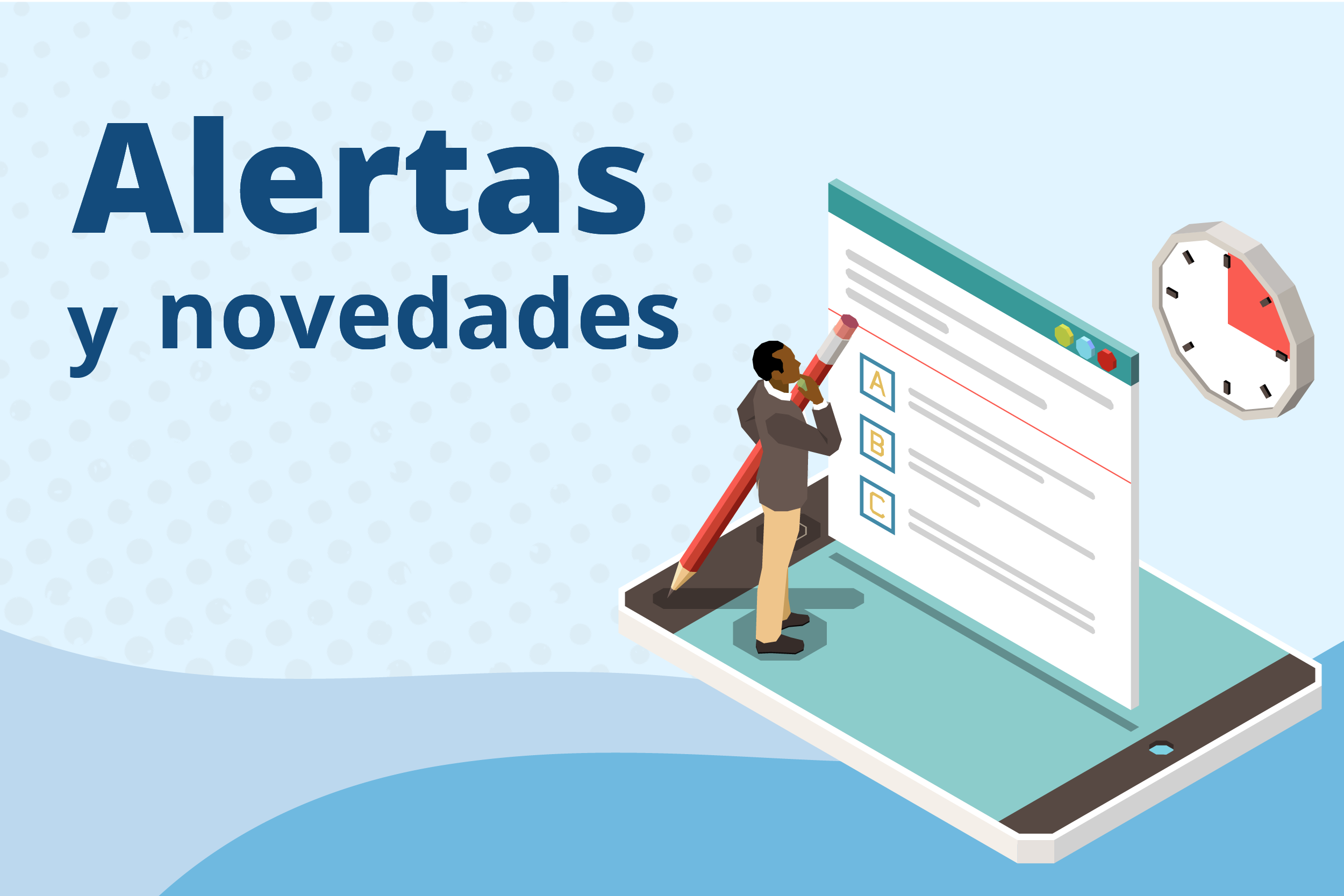 Alertas y novedades